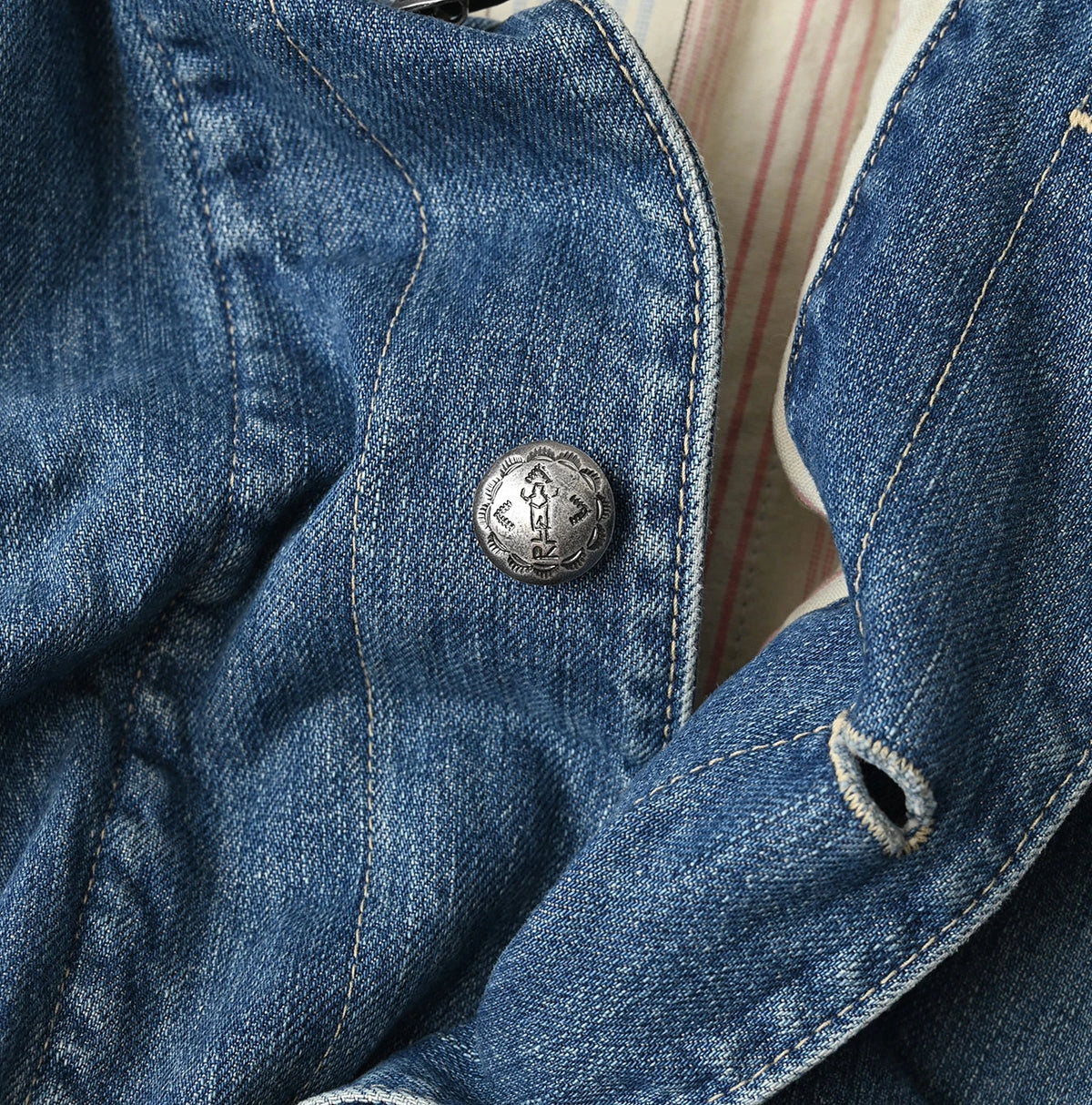 45R Rye Mugi Denim × Quilt Petite Coverall Zyu