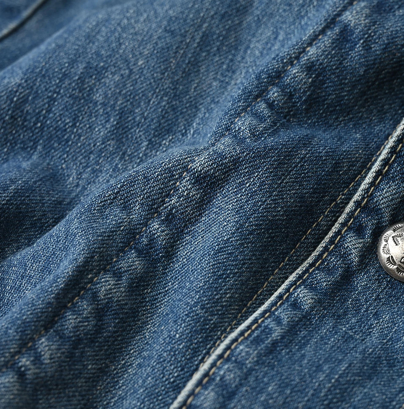 45R Rye Mugi Denim × Quilt Petite Coverall Zyu - Image 12