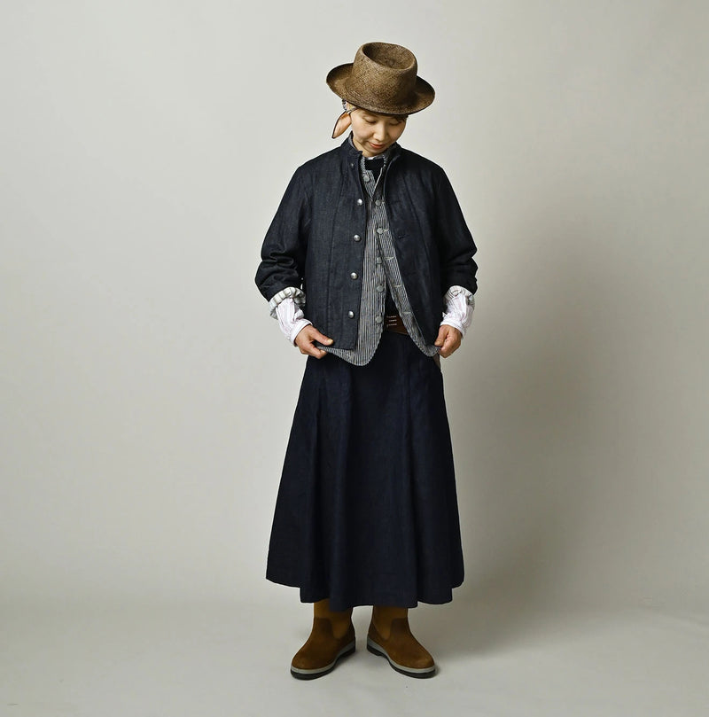 45R Rye Mugi Denim × Quilt Petite Coverall Nou - Image 2