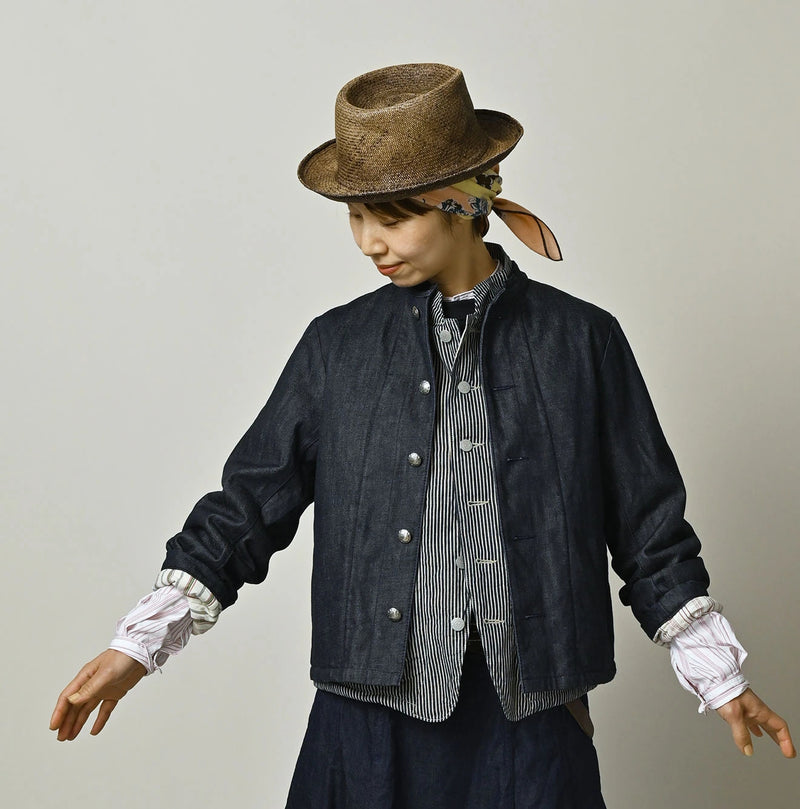 45R Rye Mugi Denim × Quilt Petite Coverall Nou - Image 3