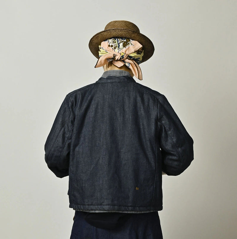 45R Rye Mugi Denim × Quilt Petite Coverall Nou - Image 5