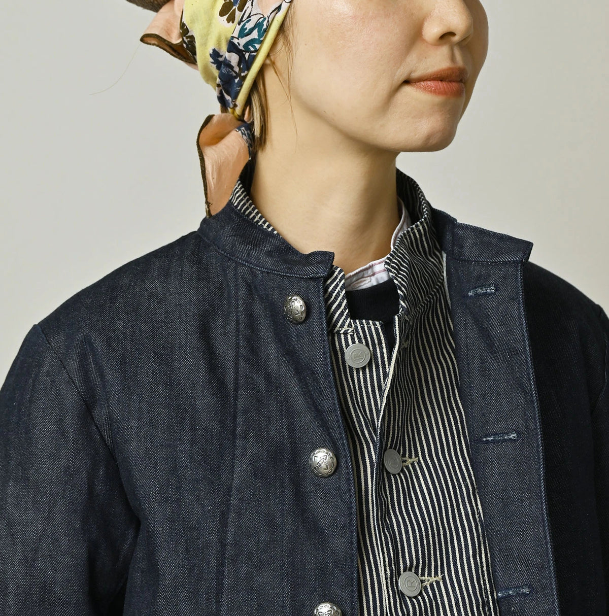 45R Rye Mugi Denim × Quilt Petite Coverall Nou