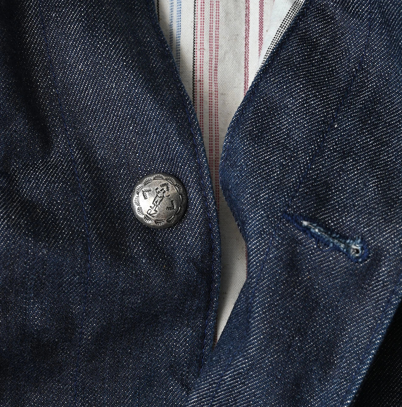 45R Rye Mugi Denim × Quilt Petite Coverall Nou - Image 11