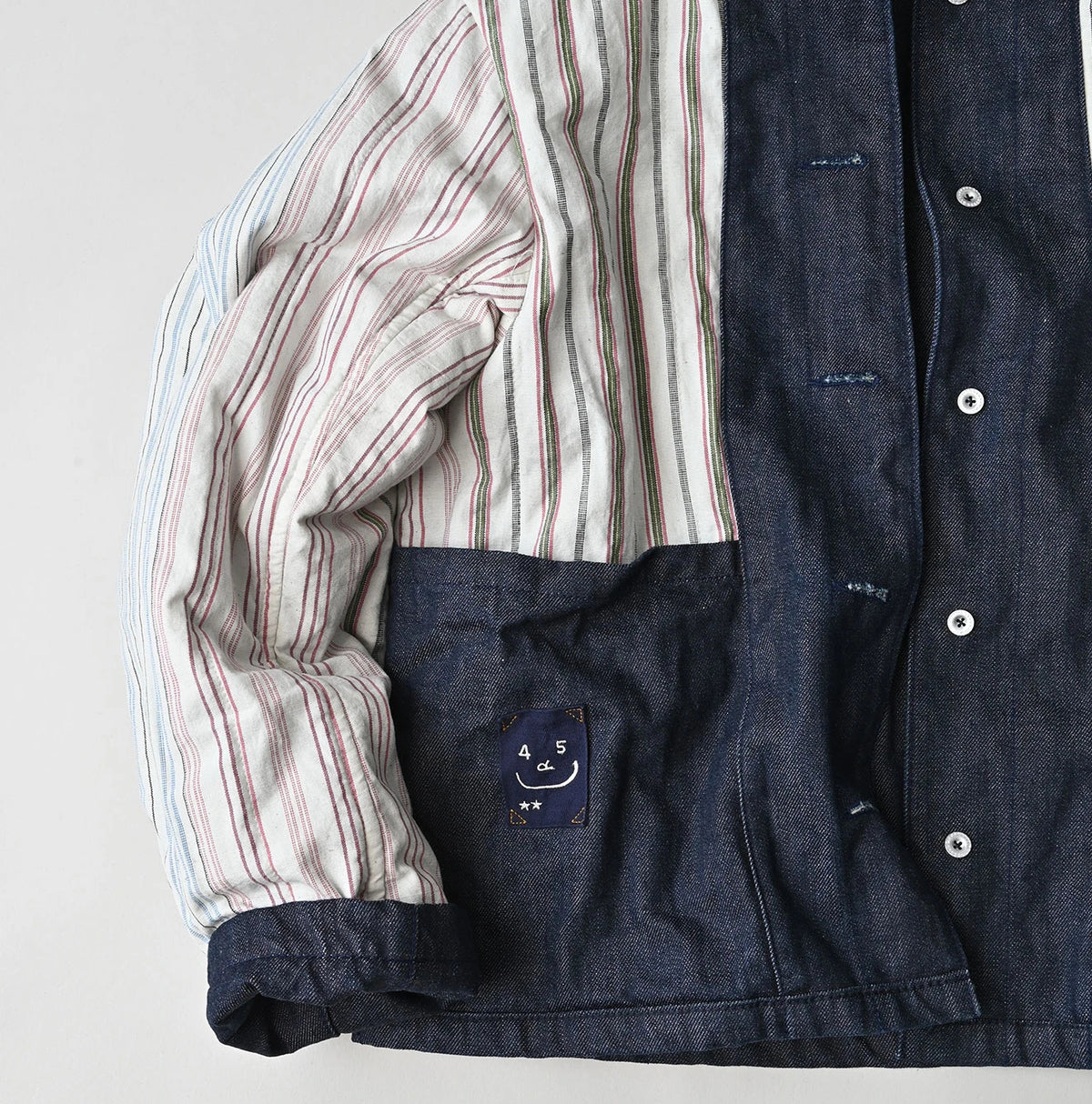 45R Rye Mugi Denim × Quilt Petite Coverall Nou