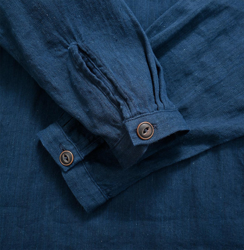 Ai Indigo Khadi Shirt Denim 908 Easy Shirt - 45R by 45rpm studio - Image 11