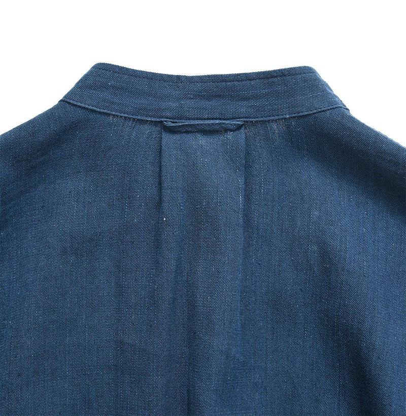 Ai Indigo Khadi Shirt Denim 908 Easy Shirt - 45R by 45rpm studio - Image 14