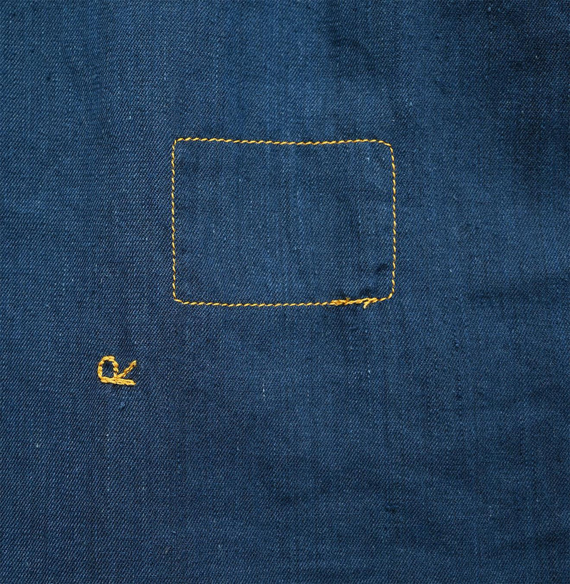 Ai Indigo Khadi Shirt Denim 908 Easy Shirt - 45R by 45rpm studio - Image 15