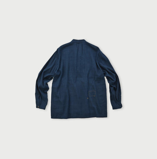 Ai Indigo Khadi Shirt Denim 908 Easy Shirt - 45R by 45rpm studio