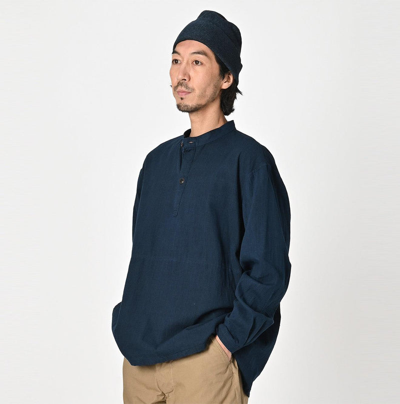 Ai Indigo Khadi Shirt Denim 908 Easy Shirt - 45R by 45rpm studio - Image 7