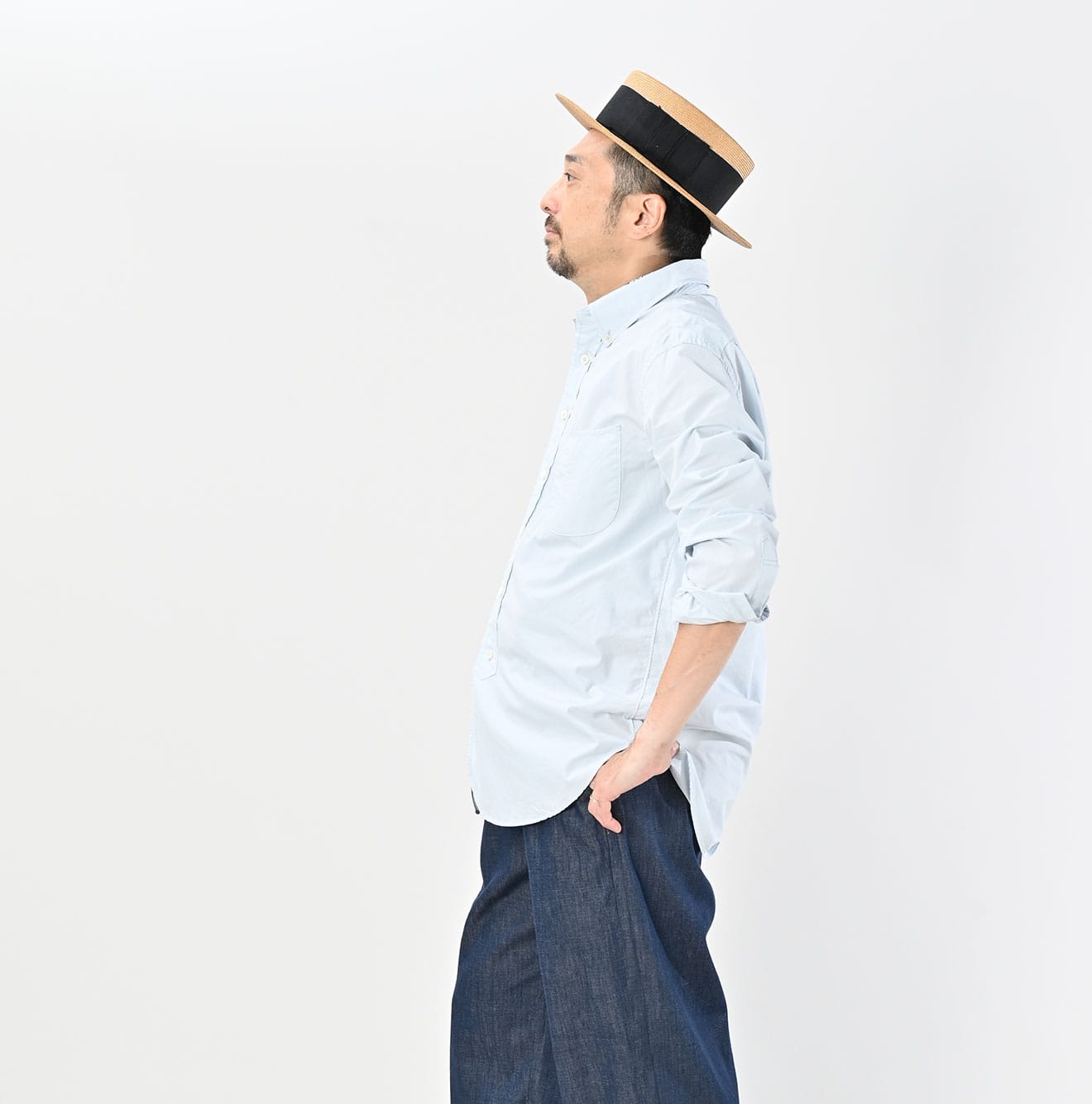 45R Broadcloth 908 Loafer Shirt