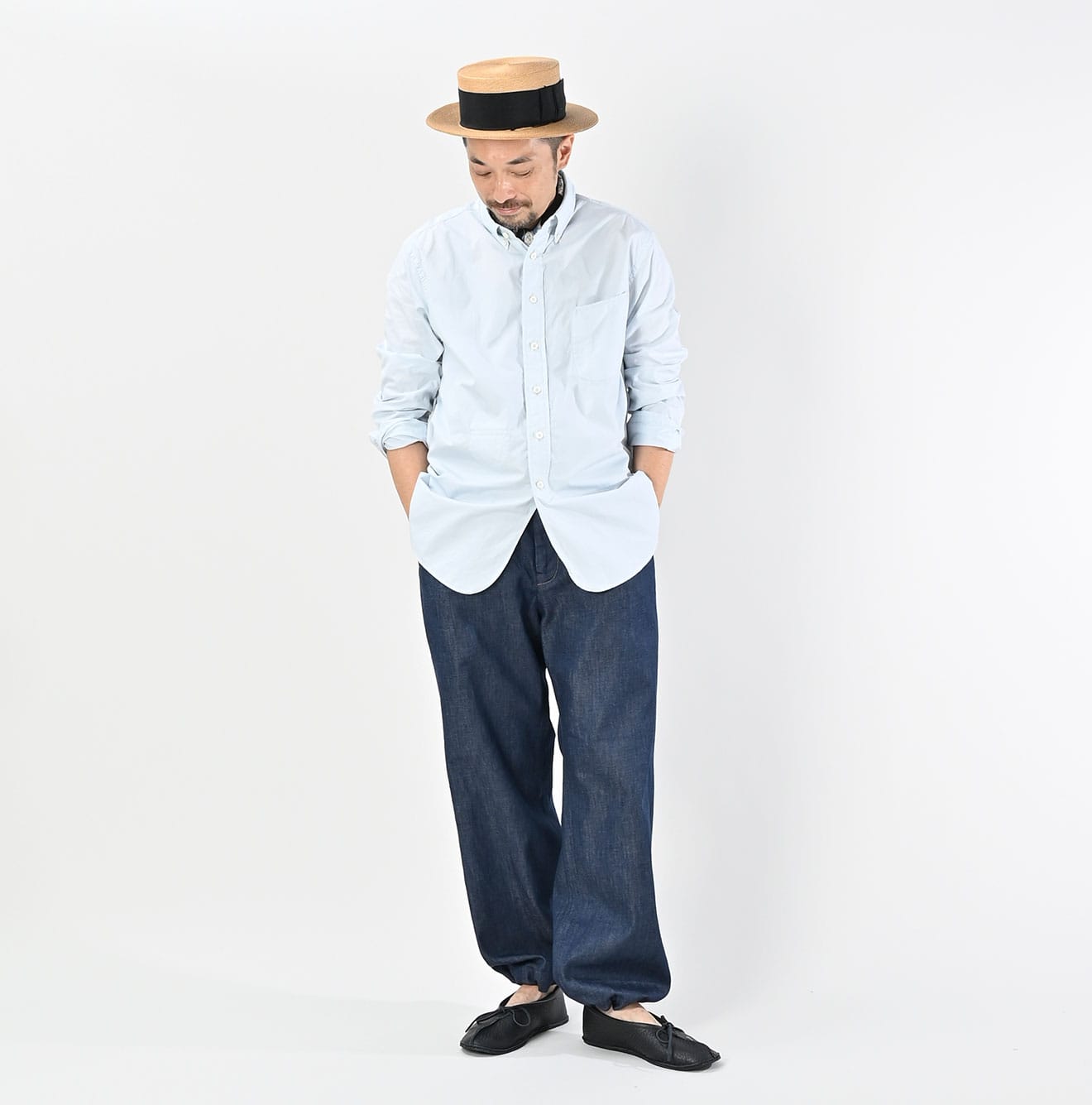45R Broadcloth 908 Loafer Shirt