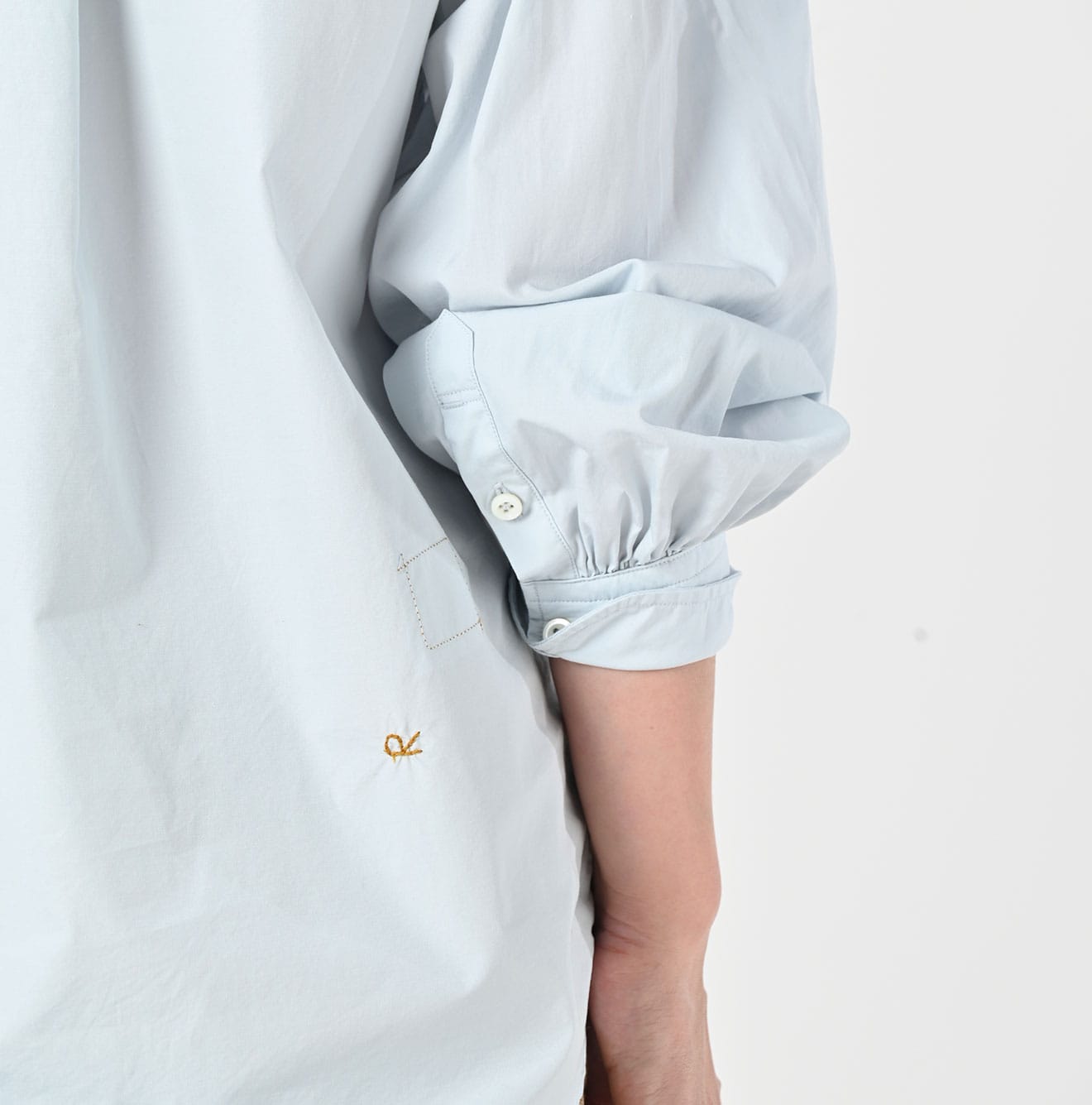 45R Broadcloth Petit Collar Coupe Shirt - Image 12