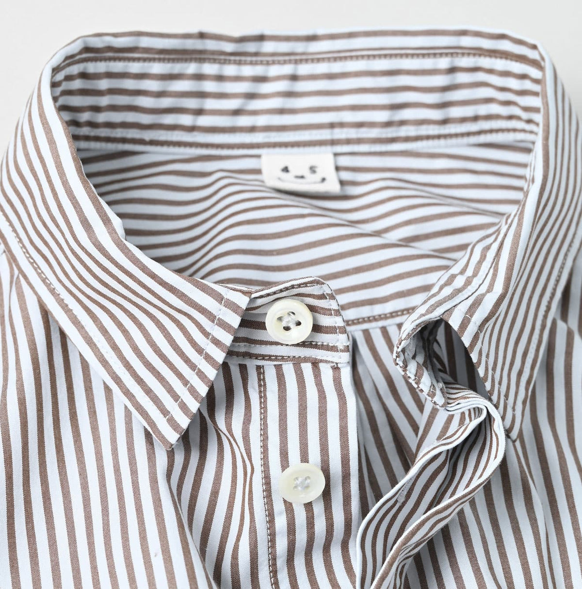 45R Broadcloth Petit Collar Coupe Shirt