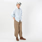 45R Broadcloth Petit Collar Coupe Shirt