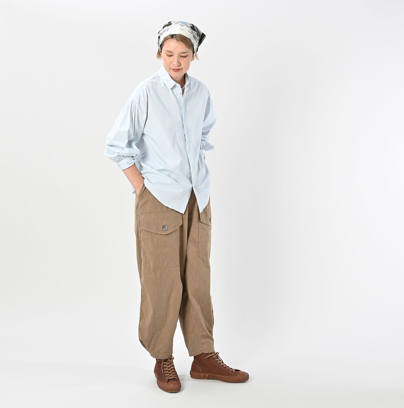 45R Broadcloth Petit Collar Coupe Shirt