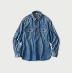 45R Komugi Denim 908 Mountain Pullover Shirt