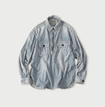 45R Komugi Denim 908 Mountain Pullover Shirt