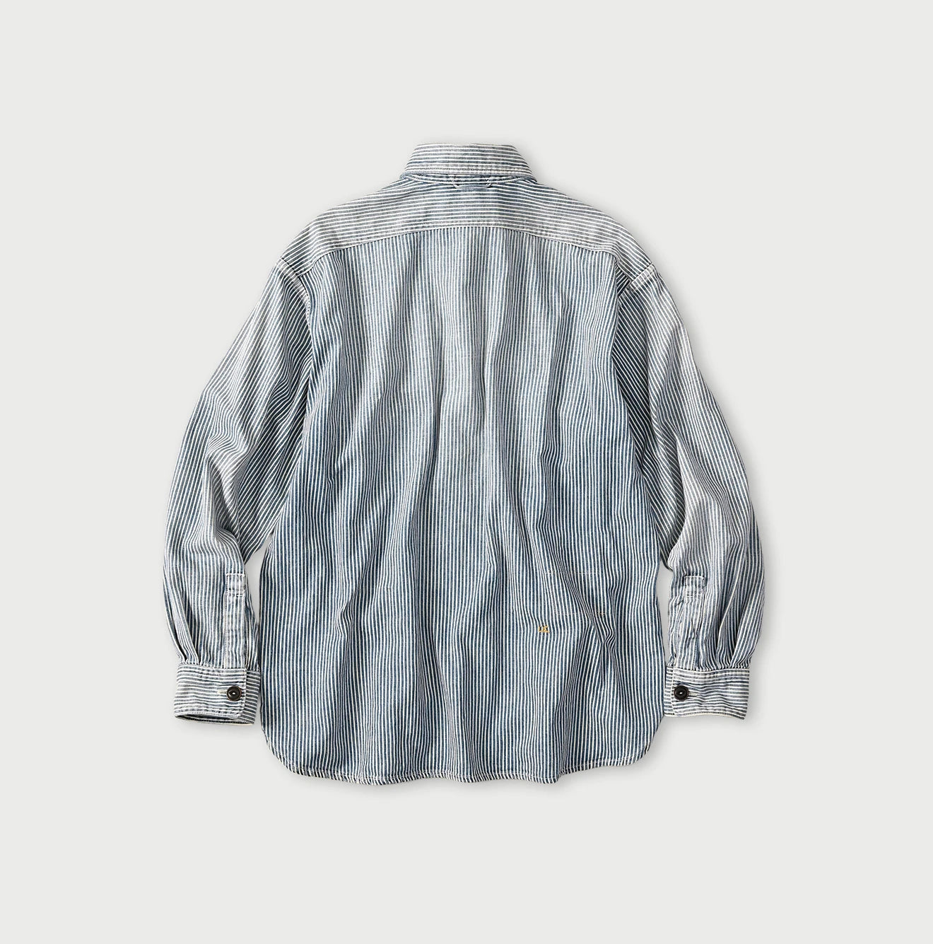 45R Komugi Denim 908 Mountain Pullover Shirt - Image 16