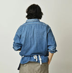 45R Komugi Denim 908 Mountain Pullover Shirt