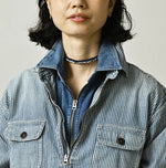 45R Komugi Denim 908 Mountain Pullover Shirt