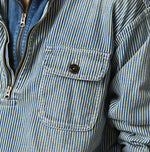 45R Komugi Denim 908 Mountain Pullover Shirt