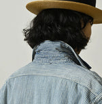 45R Komugi Denim 908 Mountain Pullover Shirt