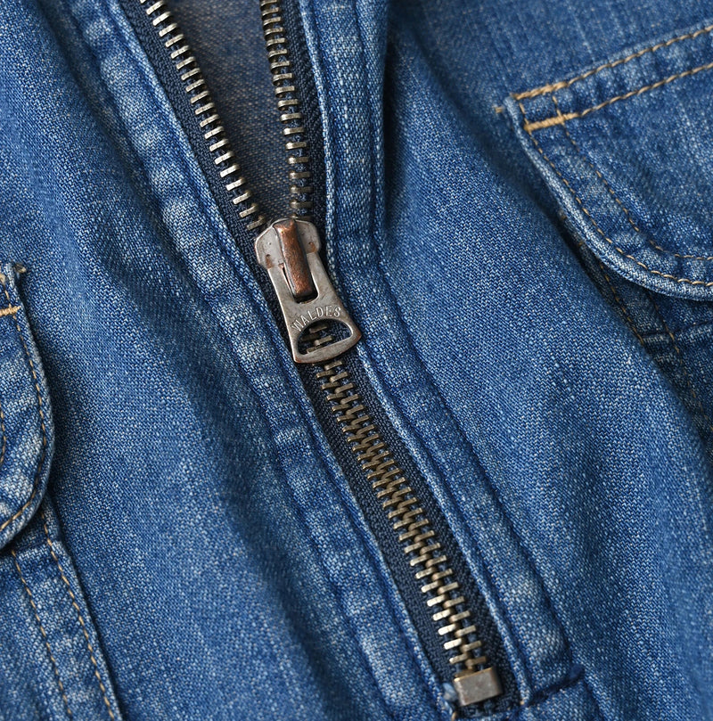 45R Komugi Denim 908 Mountain Pullover Shirt - Image 19