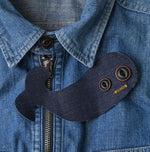 45R Komugi Denim 908 Mountain Pullover Shirt