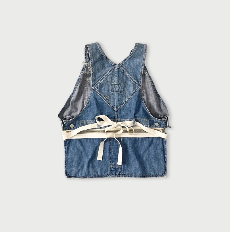 45R Komugi Denim Over Tablier Distressed - Image 2