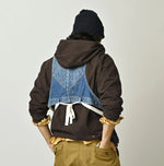 45R Komugi Denim Over Tablier Distressed