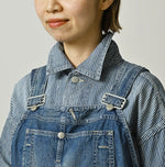 45R Komugi Denim Over Tablier Distressed