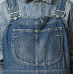 45R Komugi Denim Over Tablier Distressed