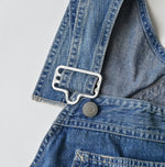 45R Komugi Denim Over Tablier Distressed