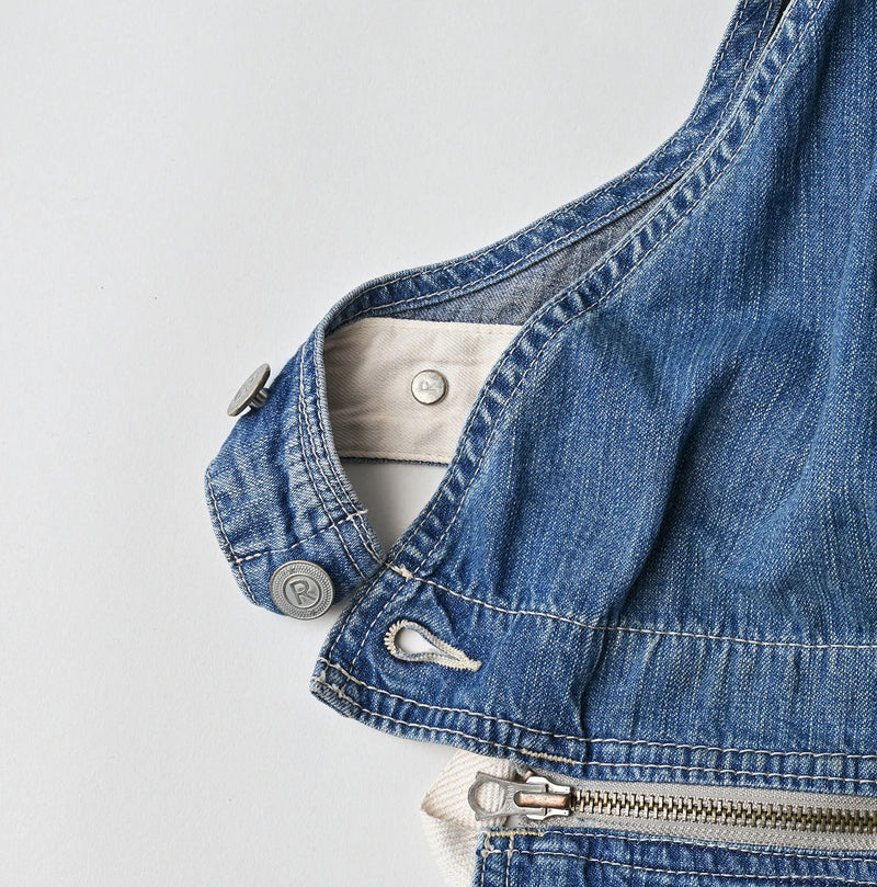45R Komugi Denim Over Tablier Distressed - Image 25