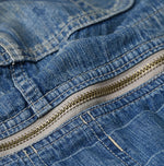 45R Komugi Denim Over Tablier Distressed