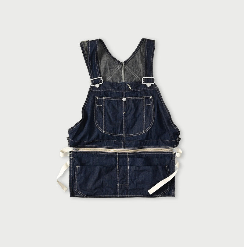 45R Komugi Denim Over Tablier Nou - Image 1