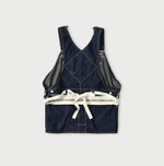 45R Komugi Denim Over Tablier Nou