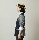 45R Komugi Denim Over Tablier Nou