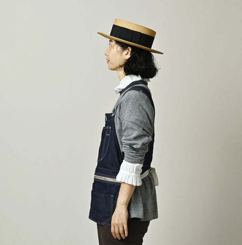 45R Komugi Denim Over Tablier Nou - Image 7