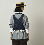 45R Komugi Denim Over Tablier Nou