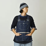 45R Komugi Denim Over Tablier Nou