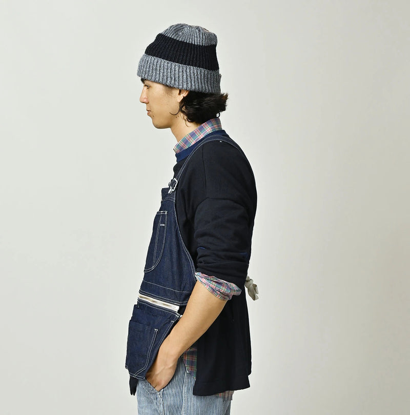 45R Komugi Denim Over Tablier Nou - Image 10