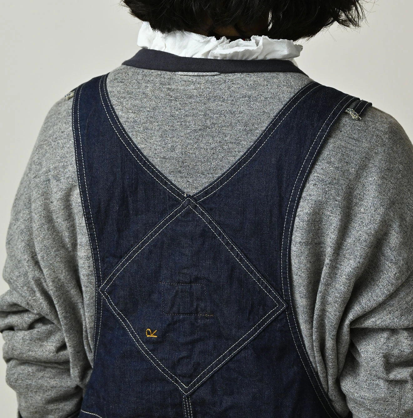 45R Komugi Denim Over Tablier Nou - Image 16