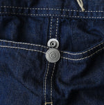 45R Komugi Denim Over Tablier Nou