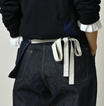 45R Komugi Denim Over Tablier Nou