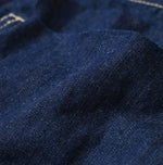 45R Komugi Denim Over Tablier Nou
