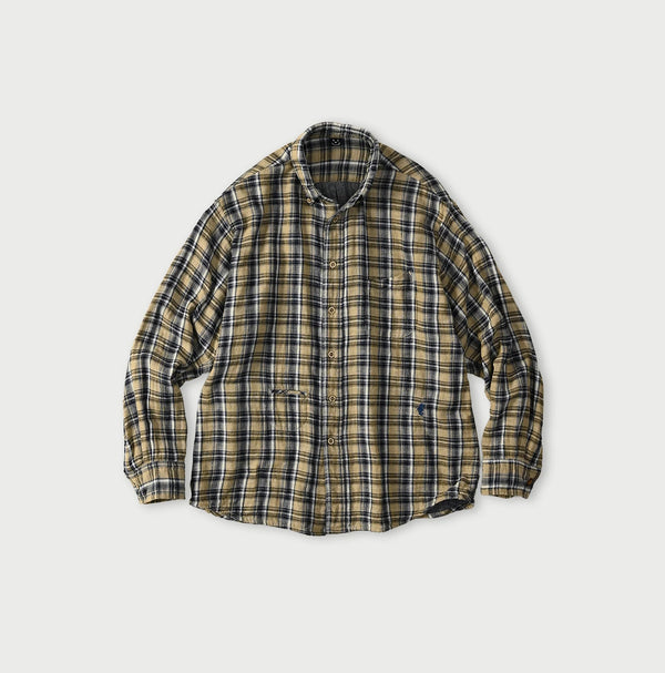 45R Indigo Doublecloth 908 Ocean Buttondown Shirt