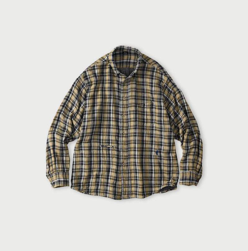 45R Indigo Doublecloth 908 Ocean Buttondown Shirt - Image 2
