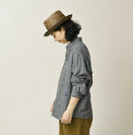 45R Indigo Doublecloth 908 Ocean Buttondown Shirt