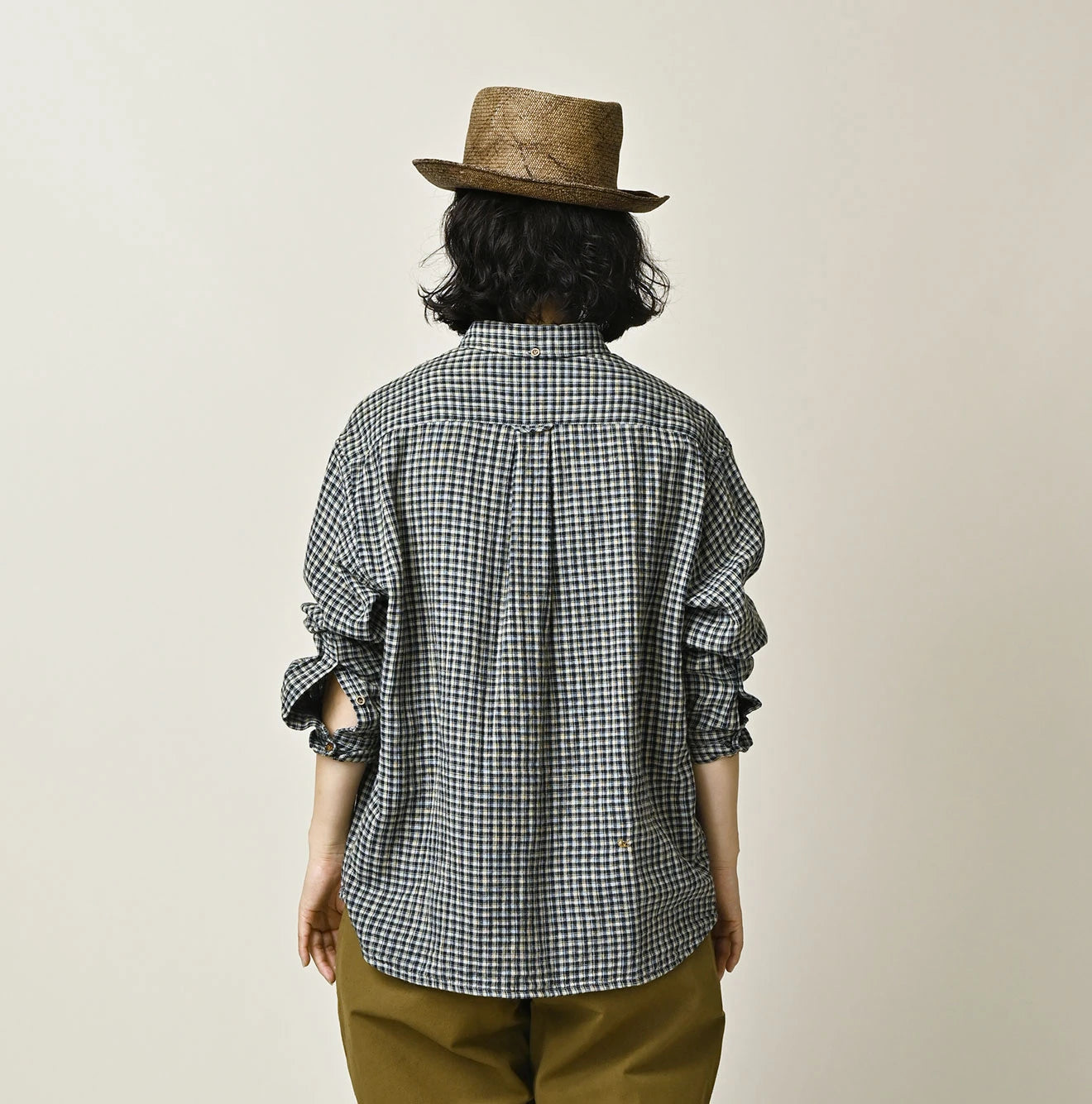 45R Indigo Doublecloth 908 Ocean Buttondown Shirt - Image 7